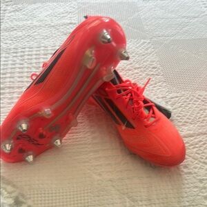 adidas Pink Athletic Shoes with Synthetic Upper - F50 - metal cleats